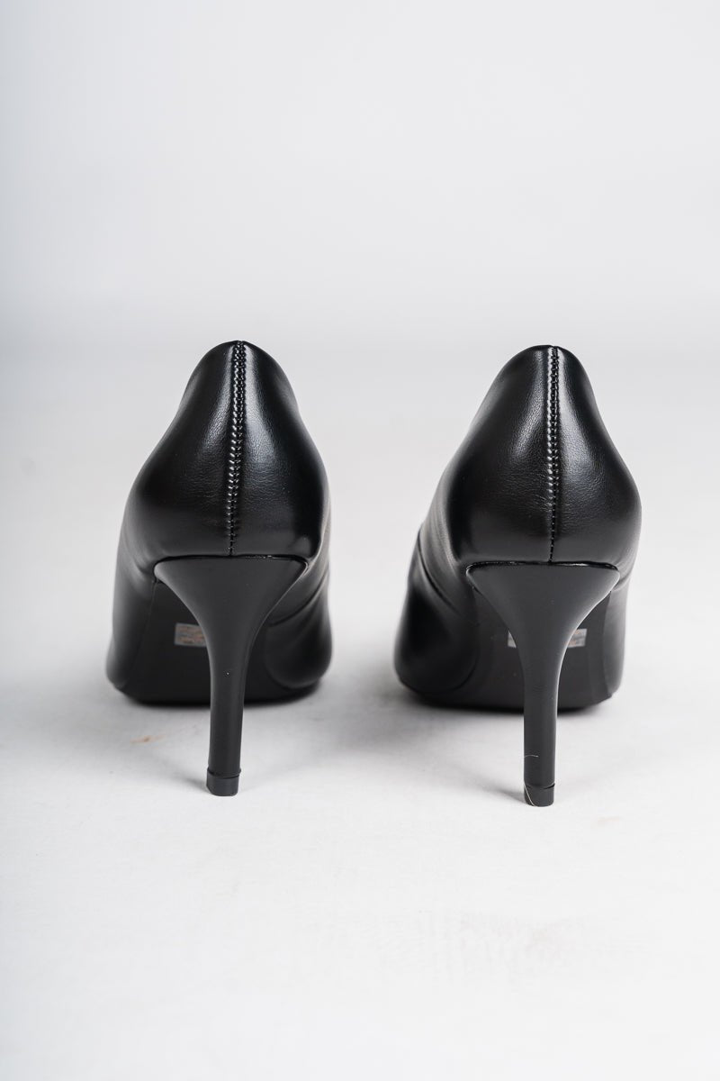 Florian pointed toe kitten heel black - Affordable Shoes - Boutique Shoes at Lush Fashion Lounge Boutique in Oklahoma City