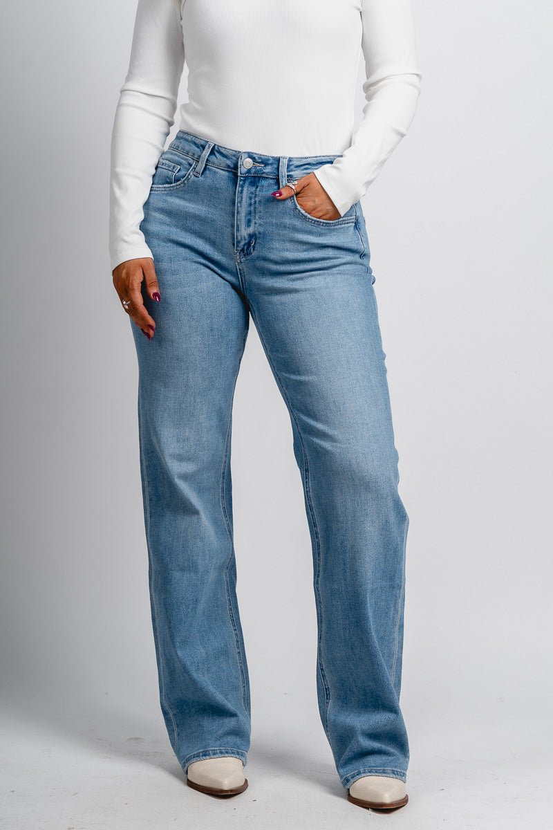 Flying Monkey 90s vintage flare jeans impassioned | Lush Fashion Lounge: boutique women's jeans, fashion jeans for women, affordable fashion jeans, cute boutique jeans