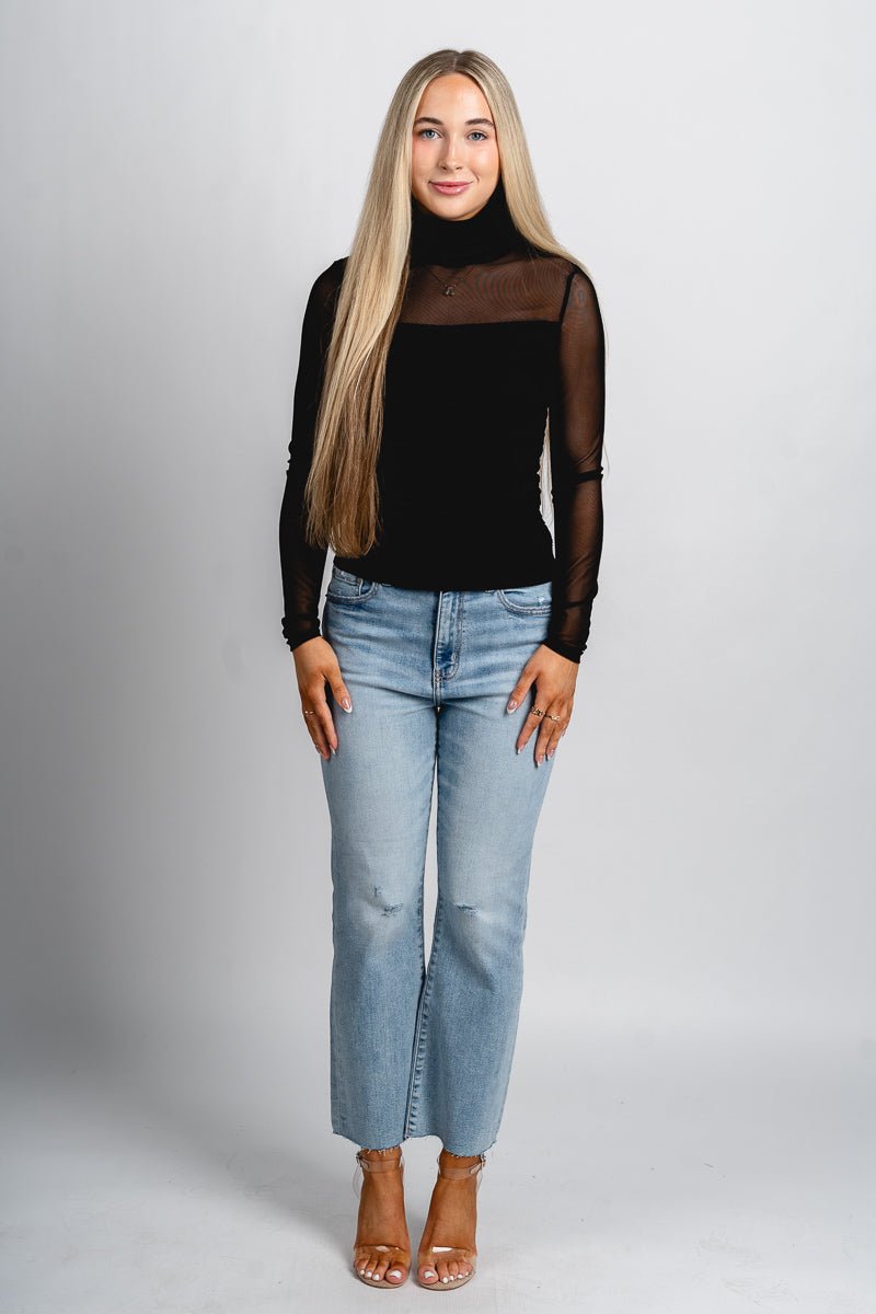 Daze shy girl crop flare jeans new light | Lush Fashion Lounge: boutique women's jeans, fashion jeans for women, affordable fashion jeans, cute boutique jeans