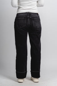 Vervet low rise baggy jeans black | Lush Fashion Lounge: boutique women's jeans, fashion jeans for women, affordable fashion jeans, cute boutique jeans