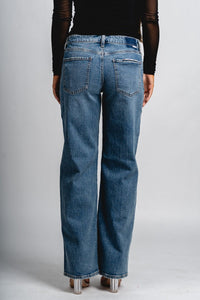 Daze keeper low rise straight jeans heartbeat | Lush Fashion Lounge: boutique women's jeans, fashion jeans for women, affordable fashion jeans, cute boutique jeans