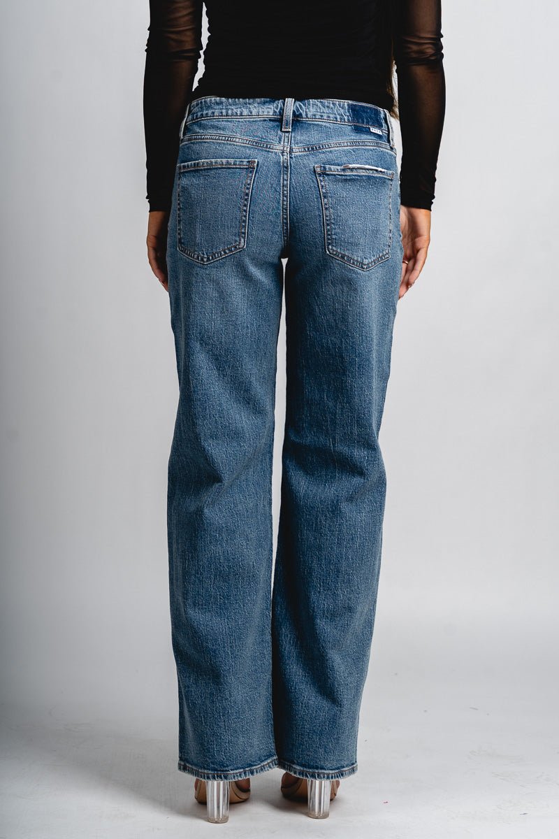 Daze keeper low rise straight jeans heartbeat | Lush Fashion Lounge: boutique women's jeans, fashion jeans for women, affordable fashion jeans, cute boutique jeans