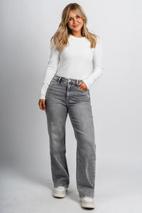 Vervet high rise wide leg jeans heavenly | Lush Fashion Lounge: boutique women's jeans, fashion jeans for women, affordable fashion jeans, cute boutique jeans