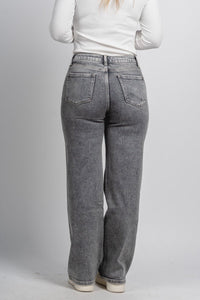 Vervet high rise wide leg jeans heavenly | Lush Fashion Lounge: boutique women's jeans, fashion jeans for women, affordable fashion jeans, cute boutique jeans