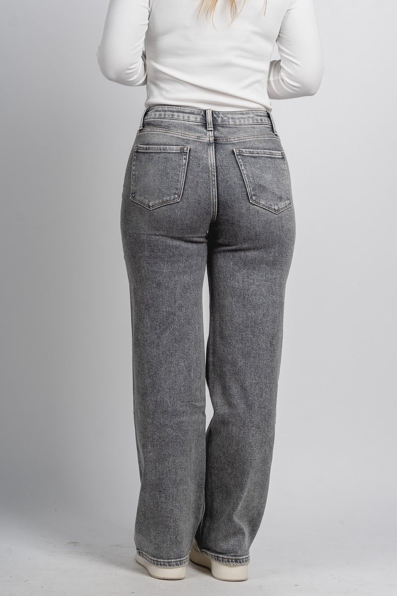 Vervet high rise wide leg jeans heavenly | Lush Fashion Lounge: boutique women's jeans, fashion jeans for women, affordable fashion jeans, cute boutique jeans