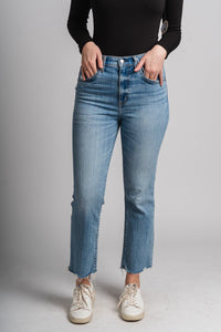 Daze high rise crop flare jeans Marina Vintage | Lush Fashion Lounge: boutique women's jeans, fashion jeans for women, affordable fashion jeans, cute boutique jeans