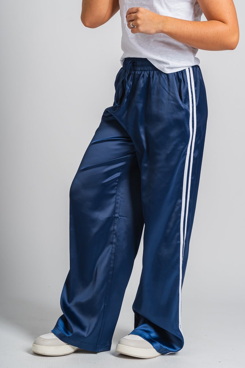 Colt track pants navy - Trendy OKC Thunder T-Shirts at Lush Fashion Lounge Boutique in Oklahoma City