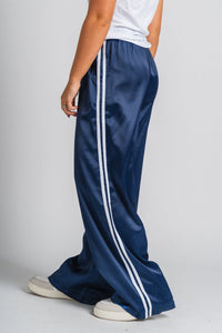 Colt track pants navy - Trendy OKC Apparel at Lush Fashion Lounge Boutique in Oklahoma City