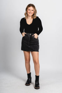 Daze stash high rise mini skirt starlight | Lush Fashion Lounge: boutique fashion skirts, affordable boutique skirts, cute affordable skirts