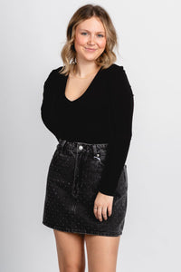 Daze stash high rise mini skirt starlight | Lush Fashion Lounge: boutique fashion skirts, affordable boutique skirts, cute affordable skirts