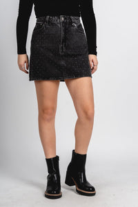 Daze stash high rise mini skirt starlight | Lush Fashion Lounge: boutique fashion skirts, affordable boutique skirts, cute affordable skirts