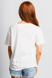 Z Supply USA flag boyfriend t-shirt sea salt - Z Supply T-shirt - Z Supply Fashion at Lush Fashion Lounge Trendy Boutique Oklahoma City