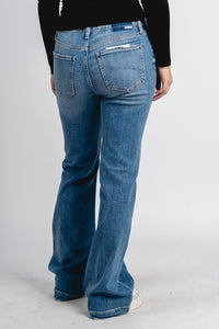 Daze heartbreaker mid rise flare jeans text me | Lush Fashion Lounge: boutique women's jeans, fashion jeans for women, affordable fashion jeans, cute boutique jeans