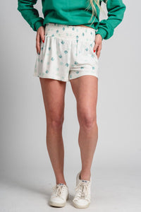 Z Supply Dawn clover shorts vanilla ice - Z Supply shorts - Z Supply Apparel at Lush Fashion Lounge Trendy Boutique Oklahoma City