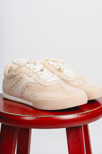 Raven low top sneakers beige - Cute sneakers - Trendy Shoes at Lush Fashion Lounge Boutique in Oklahoma City