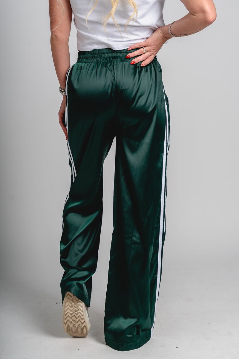 Colt track pants hunter green - Cute St. Patrick's Day Outfits at Lush Fashion Lounge Boutique in Oklahoma City