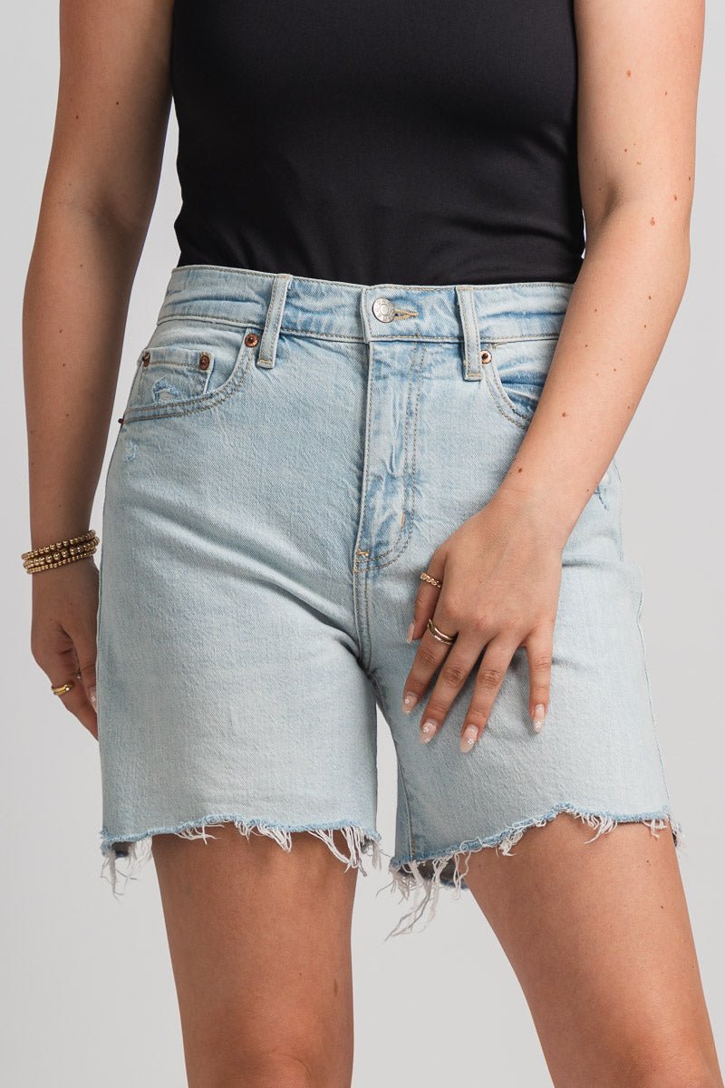 Daze Sundaze high rise shorts gifted vintage - Trendy shorts - Cute Vacation Collection at Lush Fashion Lounge Boutique in Oklahoma City