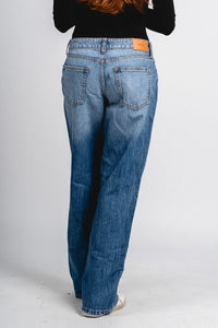 Cello low rise baggy jeans medium blue | Lush Fashion Lounge: boutique women's jeans, fashion jeans for women, affordable fashion jeans, cute boutique jeans