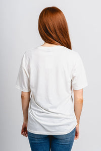 OKC O City bolt unisex t-shirt natural - Comfortable T-shirt - Boutique Mommy and Me Styles at Lush Fashion Lounge in Oklahoma