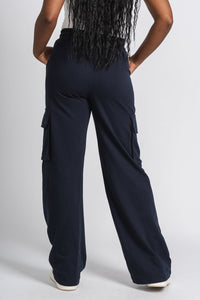 Johnny cargo sweatpants midnight - Fun sweatpants - Unique Lounge Looks at Lush Fashion Lounge Boutique in Oklahoma