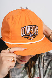 OSU OSU Cowboys Pete rope hat orange hat | Lush Fashion Lounge Trendy Oklahoma State Cowboys Apparel & Cute Gameday T-Shirts