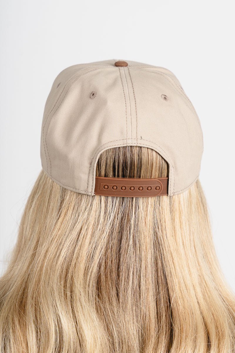 Coors Scottie hat light khaki/brown - Trendy Gifts at Lush Fashion Lounge Boutique in Oklahoma City