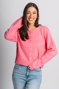 Z Supply Medina cardigan disco pink - Z Supply Cardigan - Z Supply Tops, Dresses, Tanks, Tees, Cardigans, Joggers and Loungewear at Lush Fashion Lounge