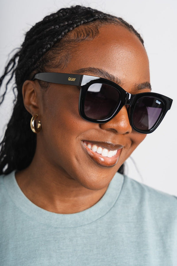 Quay After Hours XL sunglasses black/smoke Notoriously Cool