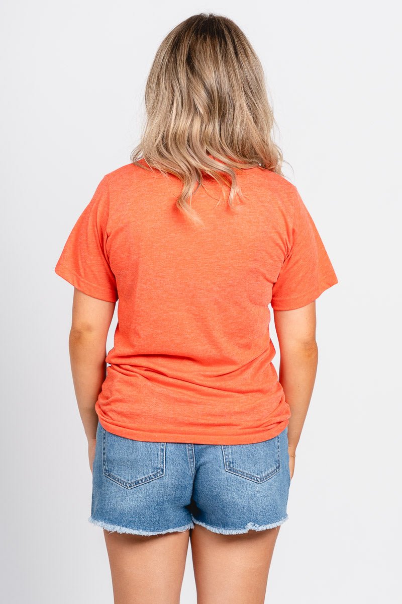 OSU OSU Cowboys Pete unisex t-shirt orange T-shirt | Lush Fashion Lounge Trendy Oklahoma State Cowboys Apparel & Cute Gameday T-Shirts