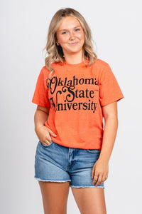 OSU OSU Oklahoma State bookmania unisex t-shirt orange T-shirt | Lush Fashion Lounge Trendy Oklahoma State Cowboys Apparel & Cute Gameday T-Shirts