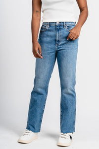 Daze Soho high rise ankle flare jeans vixen | Lush Fashion Lounge: boutique women's jeans, fashion jeans for women, affordable fashion jeans, cute boutique jeans