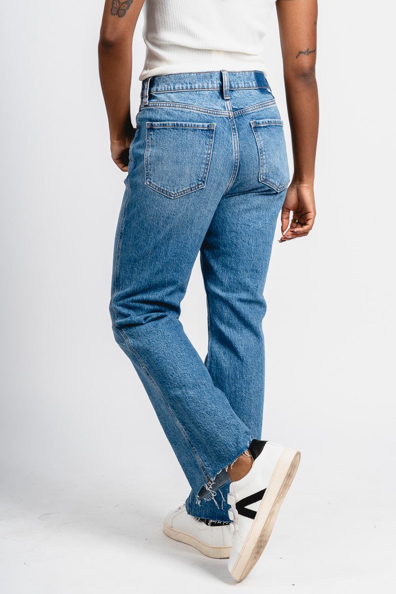 Daze Soho high rise ankle flare jeans vixen | Lush Fashion Lounge: boutique women's jeans, fashion jeans for women, affordable fashion jeans, cute boutique jeans