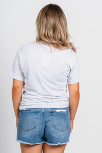 OU OU Oklahoma schooner unisex t-shirt ash T-shirt | Lush Fashion Lounge Trendy Oklahoma University Sooners Apparel & Cute Gameday T-Shirts