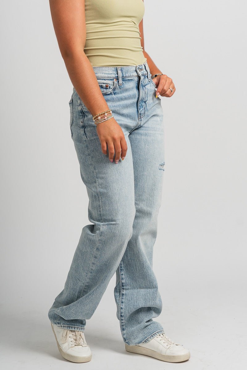 Daze 1999 high rise slouchy jeans my baby | Lush Fashion Lounge: boutique women's jeans, fashion jeans for women, affordable fashion jeans, cute boutique jeans