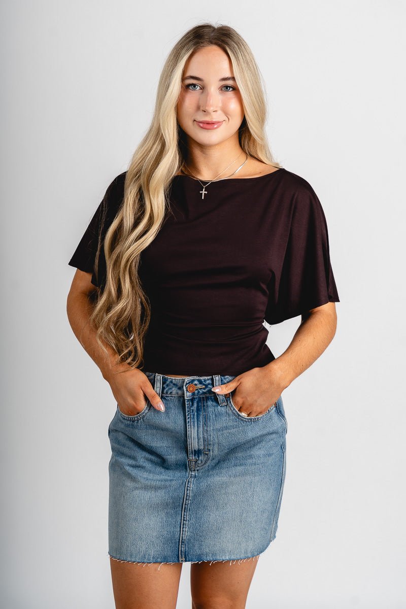 Hidden Peyton high rise denim skirt medium vintage | Lush Fashion Lounge: boutique fashion skirts, affordable boutique skirts, cute affordable skirts