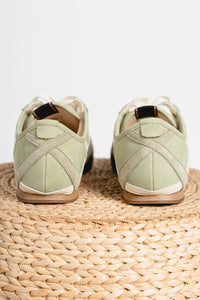 Polly criss cross sneaker green - Affordable shoes - Boutique Shoes at Lush Fashion Lounge Boutique in Oklahoma City