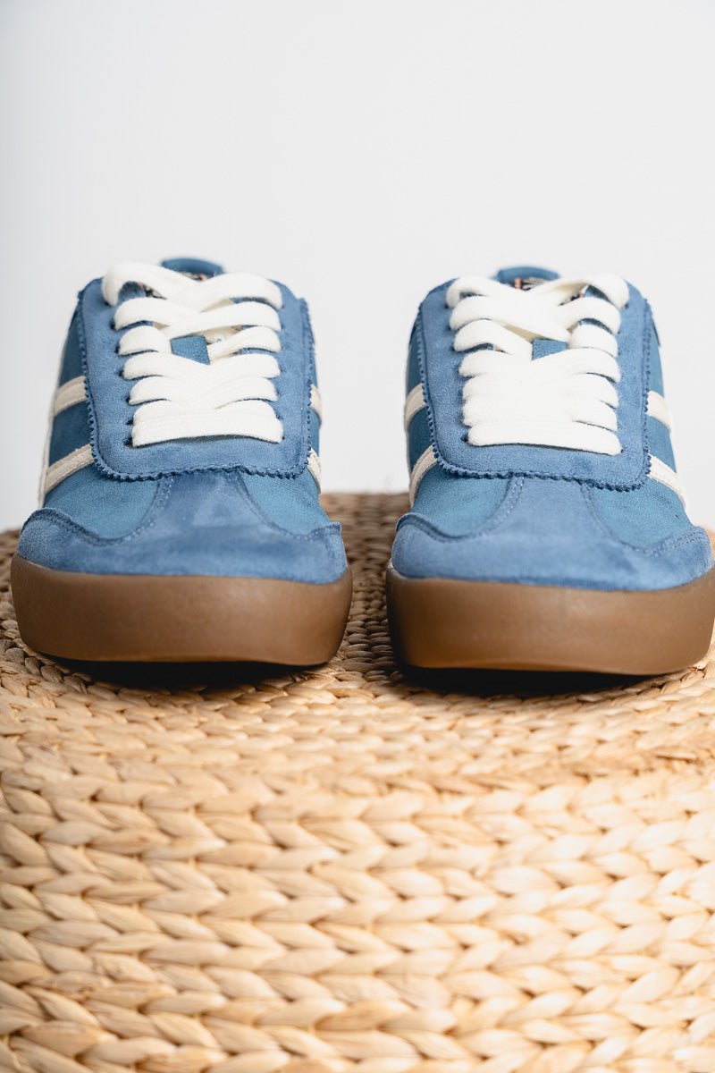 Polly criss cross sneaker blue - Trendy shoes - Fashion Shoes at Lush Fashion Lounge Boutique in Oklahoma City