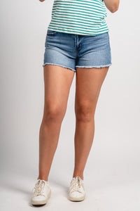 Vervet high rise shorts amicably - Affordable Shorts - Boutique Shorts at Lush Fashion Lounge Boutique in Oklahoma City