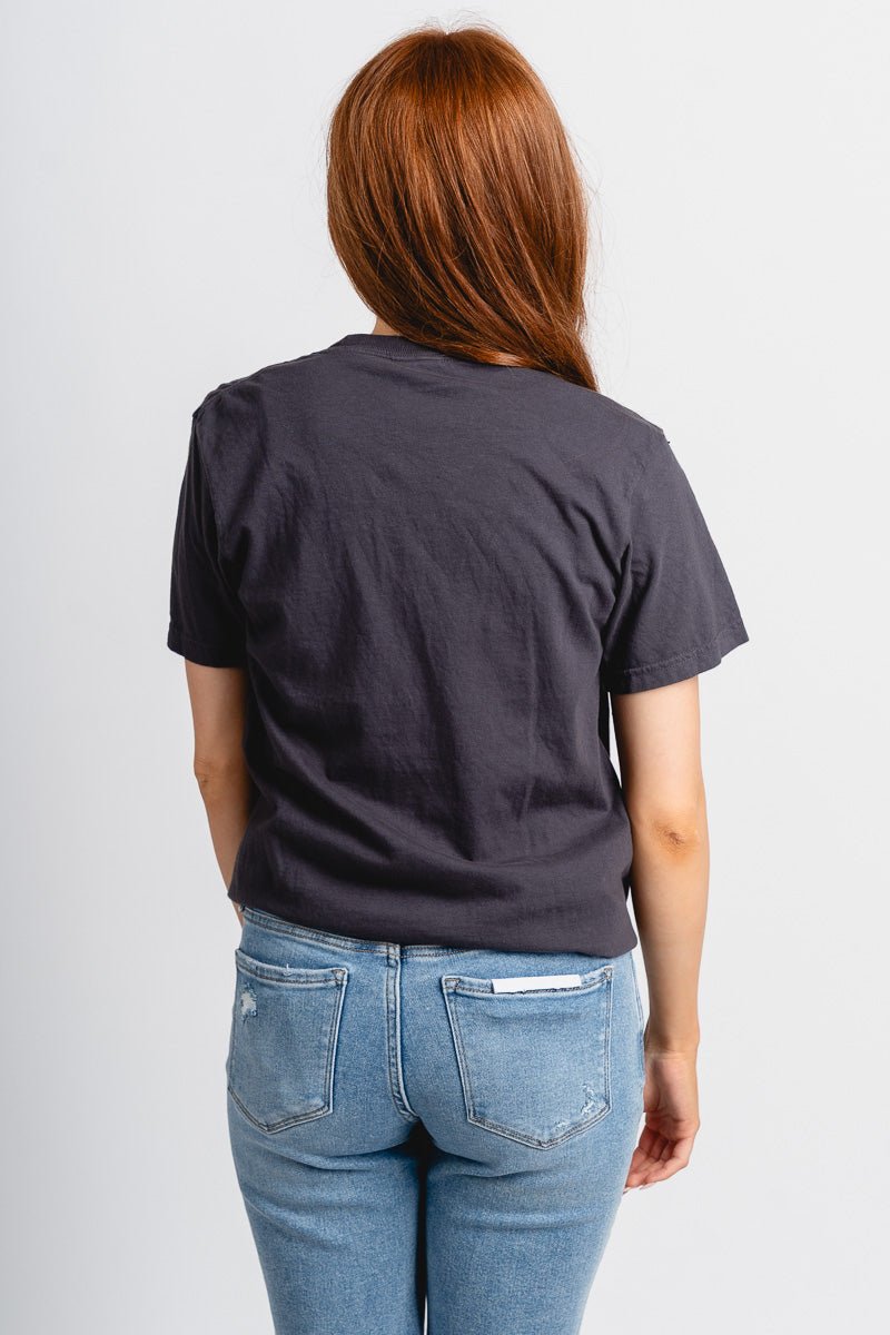 Great plains western t-shirt graphite