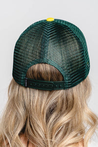 Golf Club trucker hat hunter green - Trendy Hats at Lush Fashion Lounge Boutique in Oklahoma City