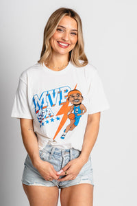 OKC SGA MVP unisex t-shirt natural - Trendy Oklahoma City Basketball T-Shirts Lush Fashion Lounge Boutique in Oklahoma City