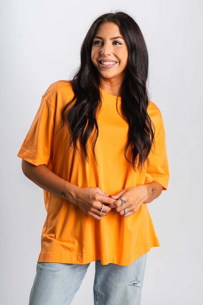 Oversized t-shirt orange