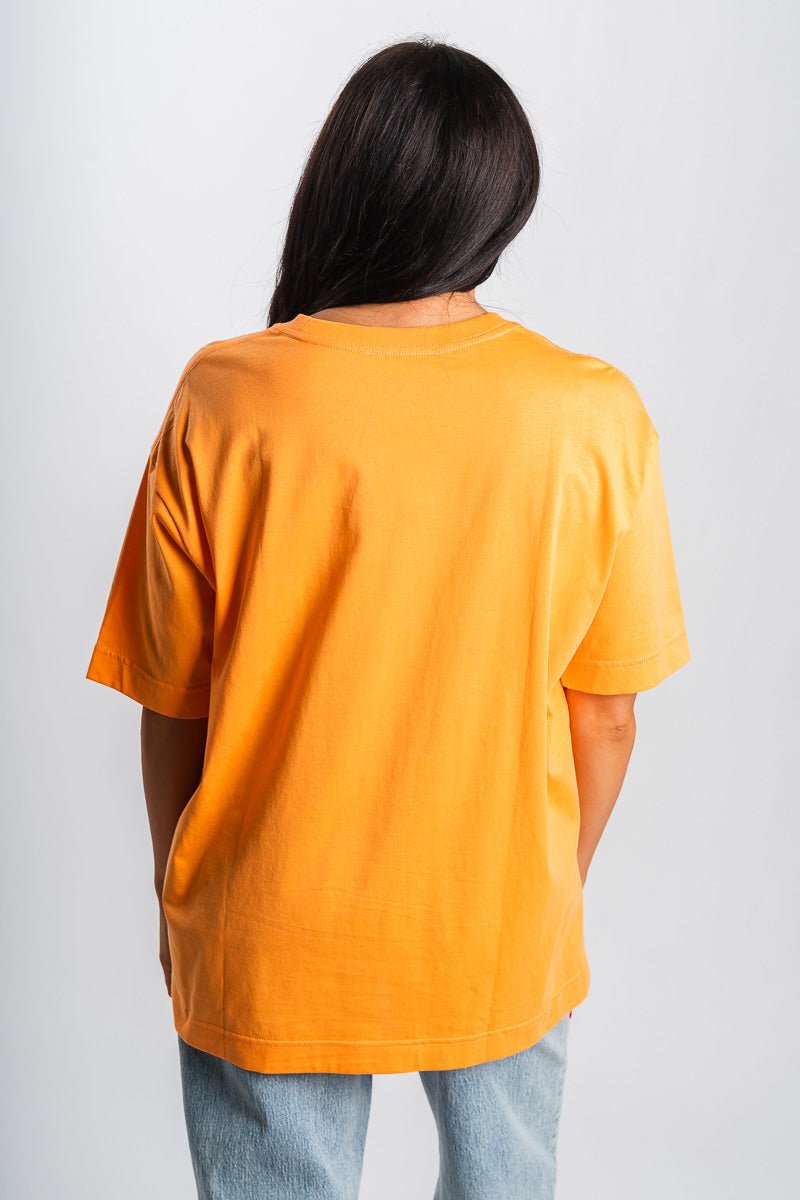 Oversized t-shirt orange