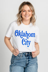 Oklahoma City book mania crop t-shirt white - Trendy OKC Apparel at Lush Fashion Lounge Boutique in Oklahoma City