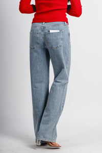 Daze slouch 90s fit jeans lovers knot - Exclusive Collection of Holiday Inspired T-Shirts and Hoodies at Lush Fashion Lounge Boutique in Oklahoma City