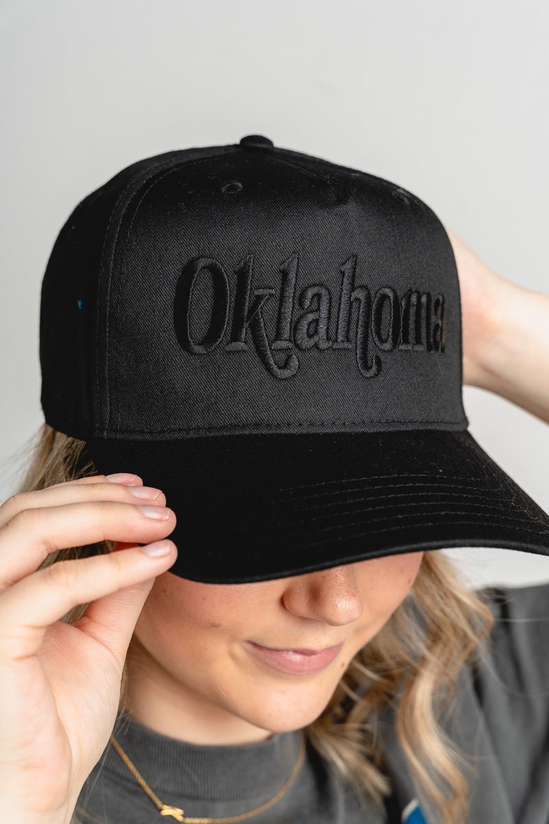 Oklahoma book mania hat black - Trendy Gifts at Lush Fashion Lounge Boutique in Oklahoma City