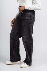 Hidden high rise Logan dad jeans dark grey | Lush Fashion Lounge: boutique women's jeans, fashion jeans for women, affordable fashion jeans, cute boutique jeans