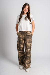 Camo wide leg pants olive | Lush Fashion Lounge: women's boutique pants, boutique women's pants, affordable boutique pants, women's fashion pants