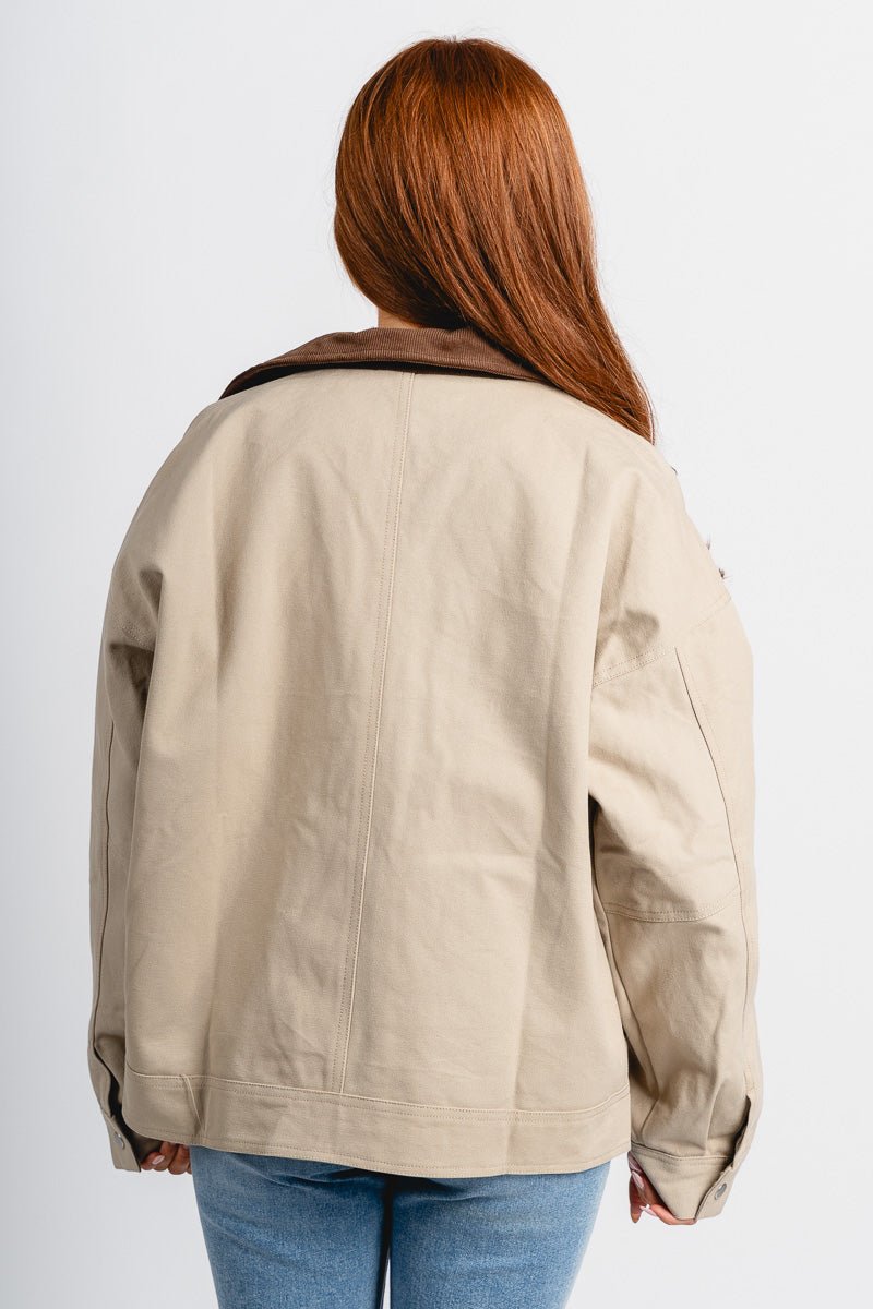 Kathleen barn jacket khaki
