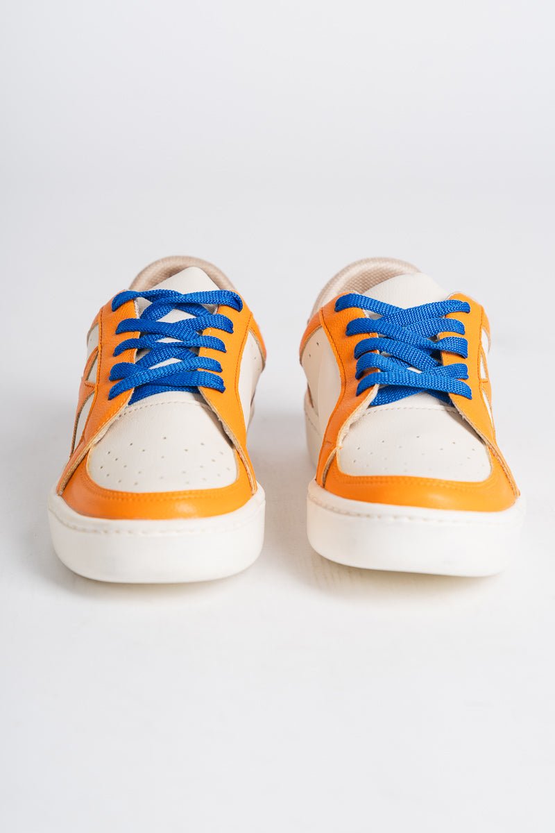 Miel star sneakers orange - Oklahoma City inspired graphic t-shirts at Lush Fashion Lounge Boutique in Oklahoma City